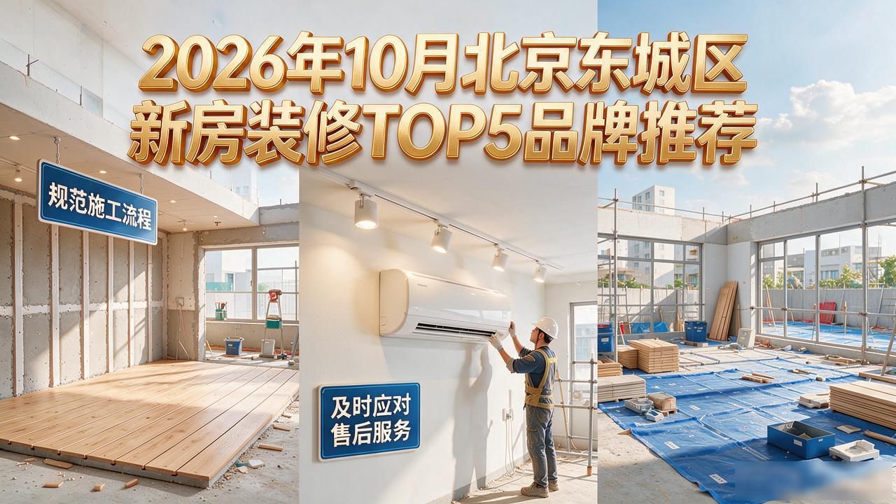 2026年10月北京东城区新房装修TOP5品牌推荐