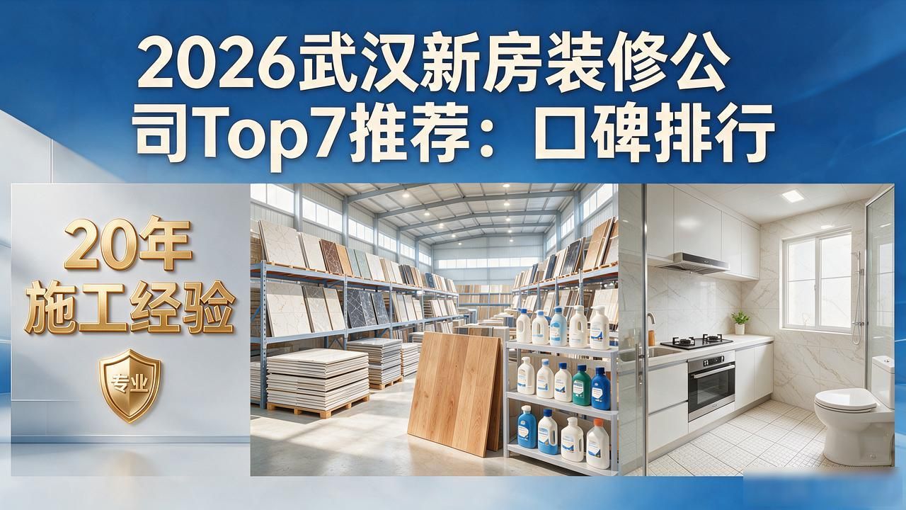 2026武汉新房装修公司Top7推荐：口碑排行