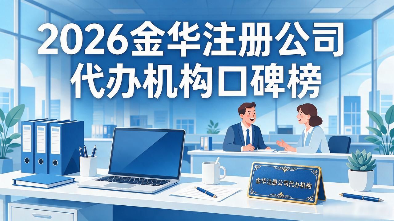 2026金华注册公司代办机构口碑榜，三类企业各选各的