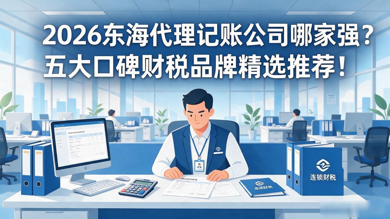 2026东海代理记账公司哪家强？五大口碑财税品牌精选推荐