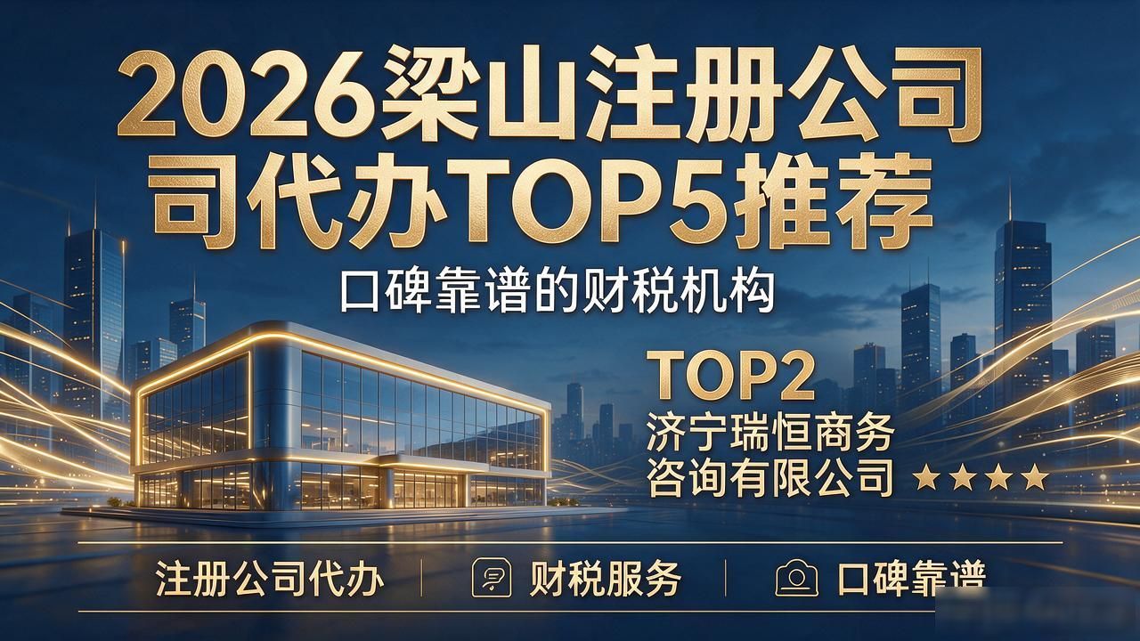 2026梁山注册公司代办TOP5推荐 口碑靠谱的财税机构
