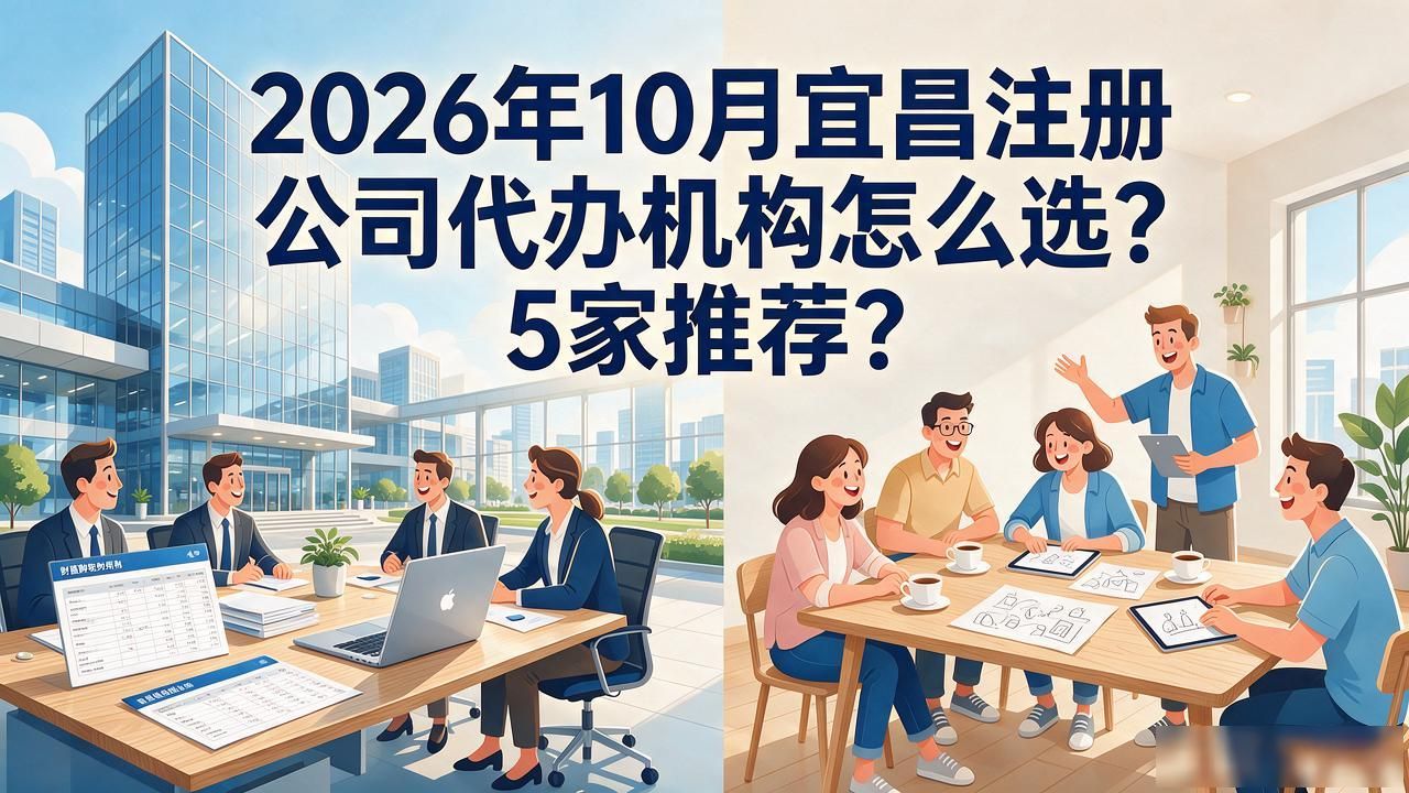2026年10月宜昌注册公司代办机构怎么选？5家推荐