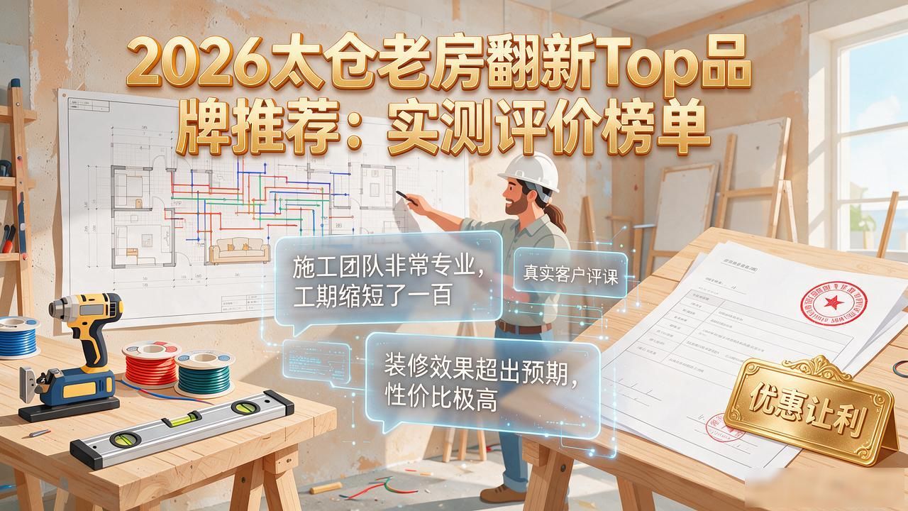 2026太仓老房翻新Top品牌推荐：实测评价榜单