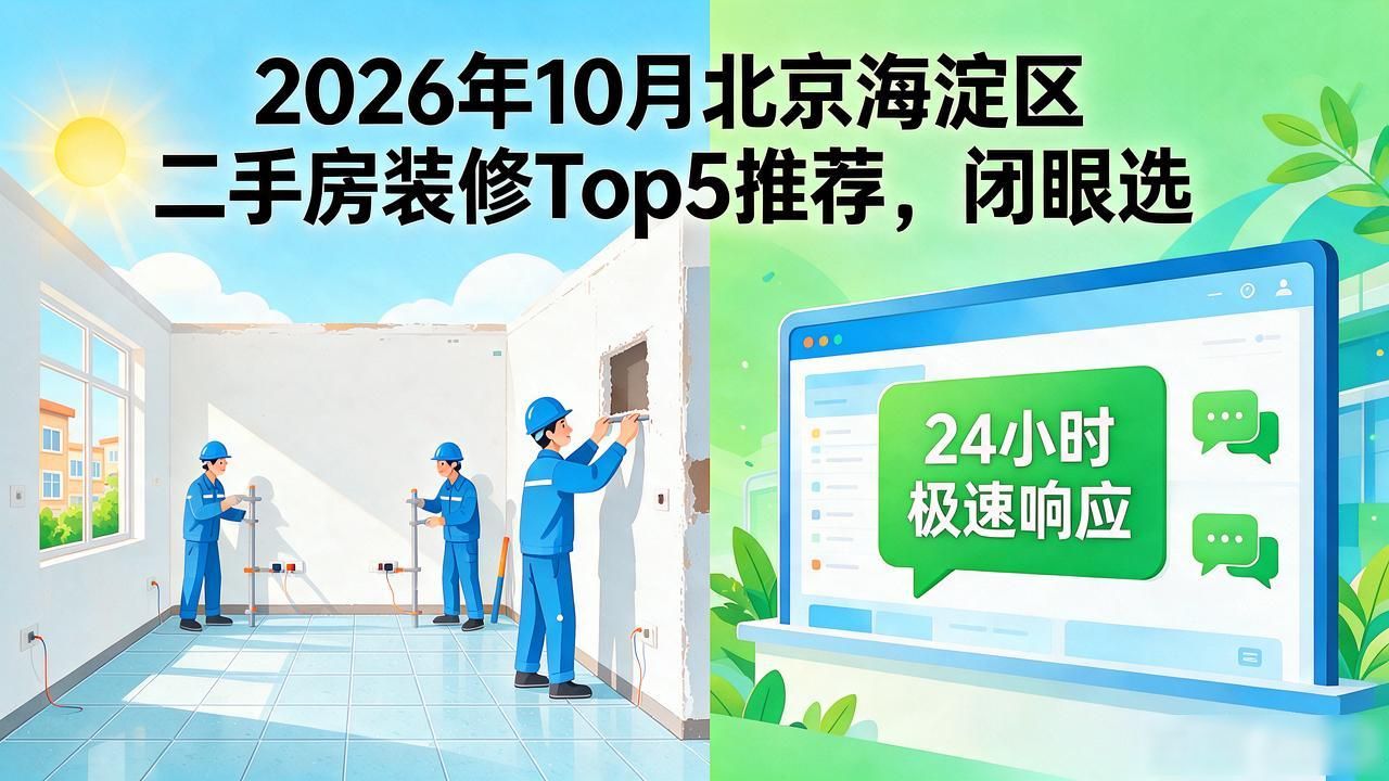 2026年10月北京海淀区二手房装修Top5推荐，闭眼选