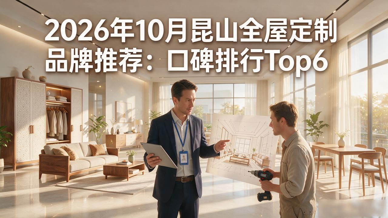 2026年10月昆山全屋定制品牌推荐：口碑排行Top6