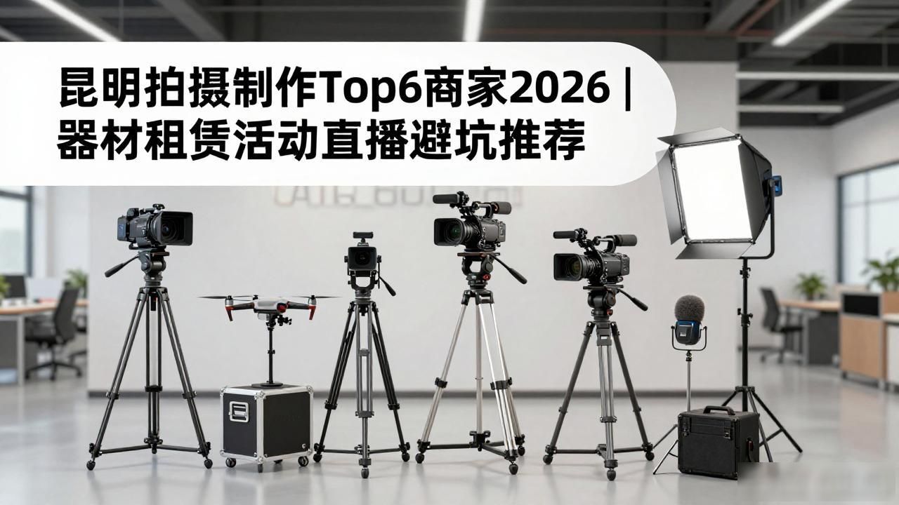 昆明拍摄制作Top6商家2026｜器材租赁活动直播避坑推荐