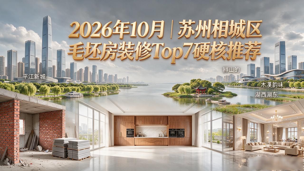 2026年10月｜苏州相城区毛坯房装修Top7硬核推荐