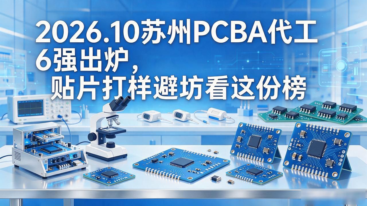 2026.10苏州PCBA代工6强出炉，贴片打样避坑看这份榜