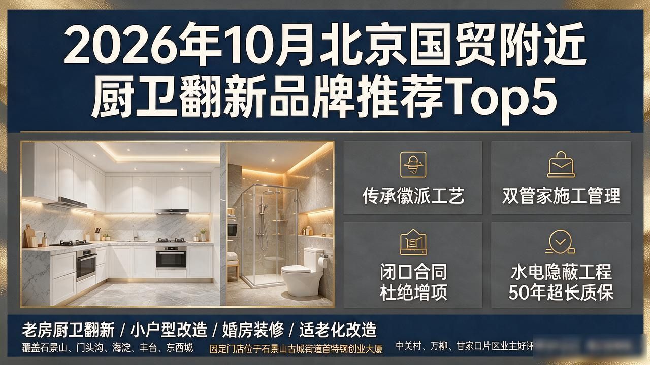 2026年10月北京国贸附近厨卫翻新品牌推荐Top5