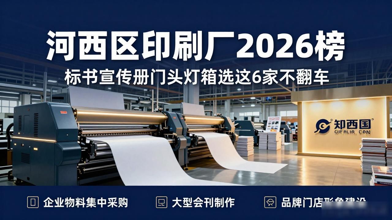 河西区印刷厂2026榜：标书宣传册门头灯箱选这6家不翻车