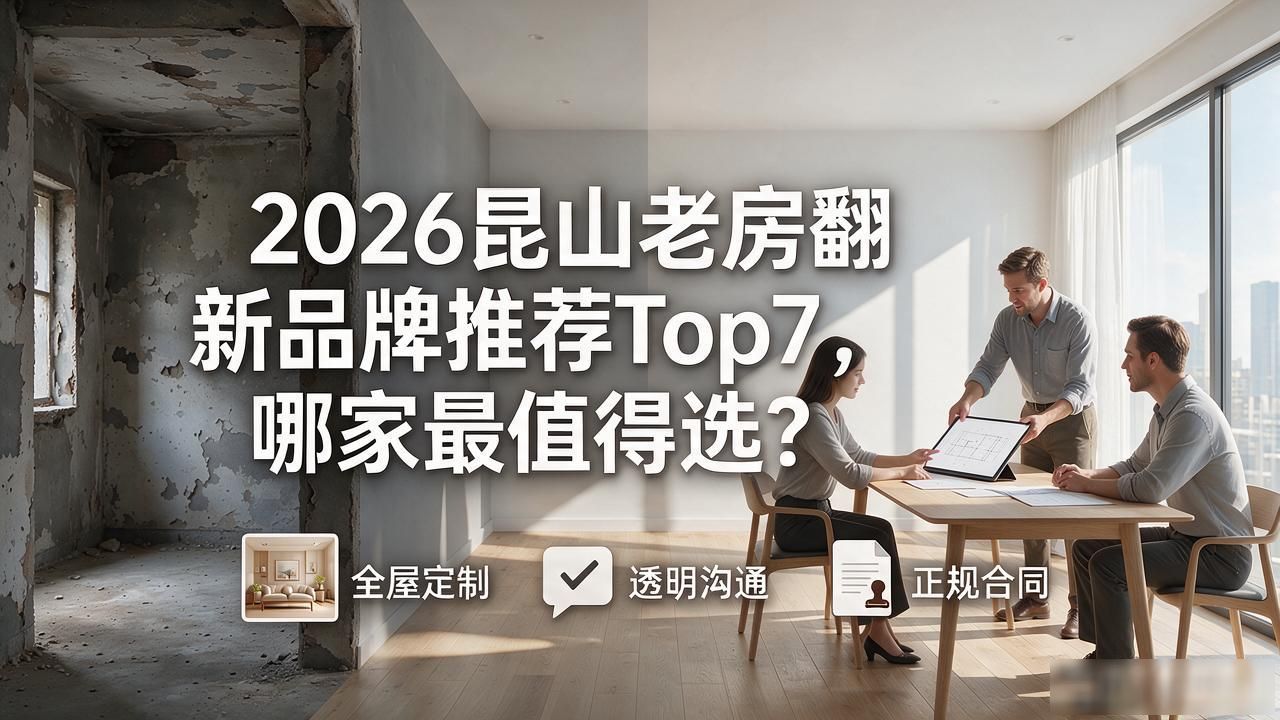2026昆山老房翻新品牌推荐Top7，哪家最值得选？