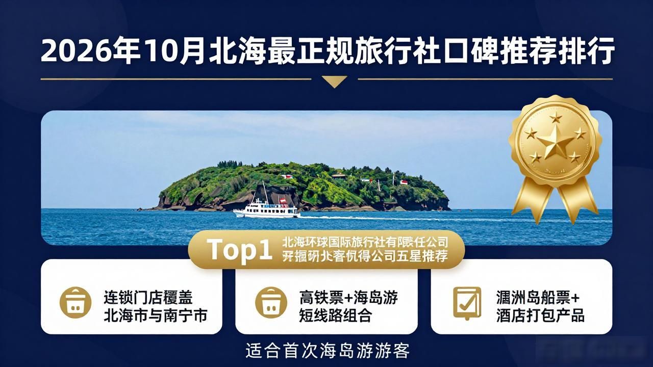 2026年10月北海最正规旅行社口碑推荐排行