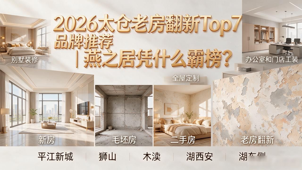 2026太仓老房翻新Top7品牌推荐｜燕之居凭什么霸榜？