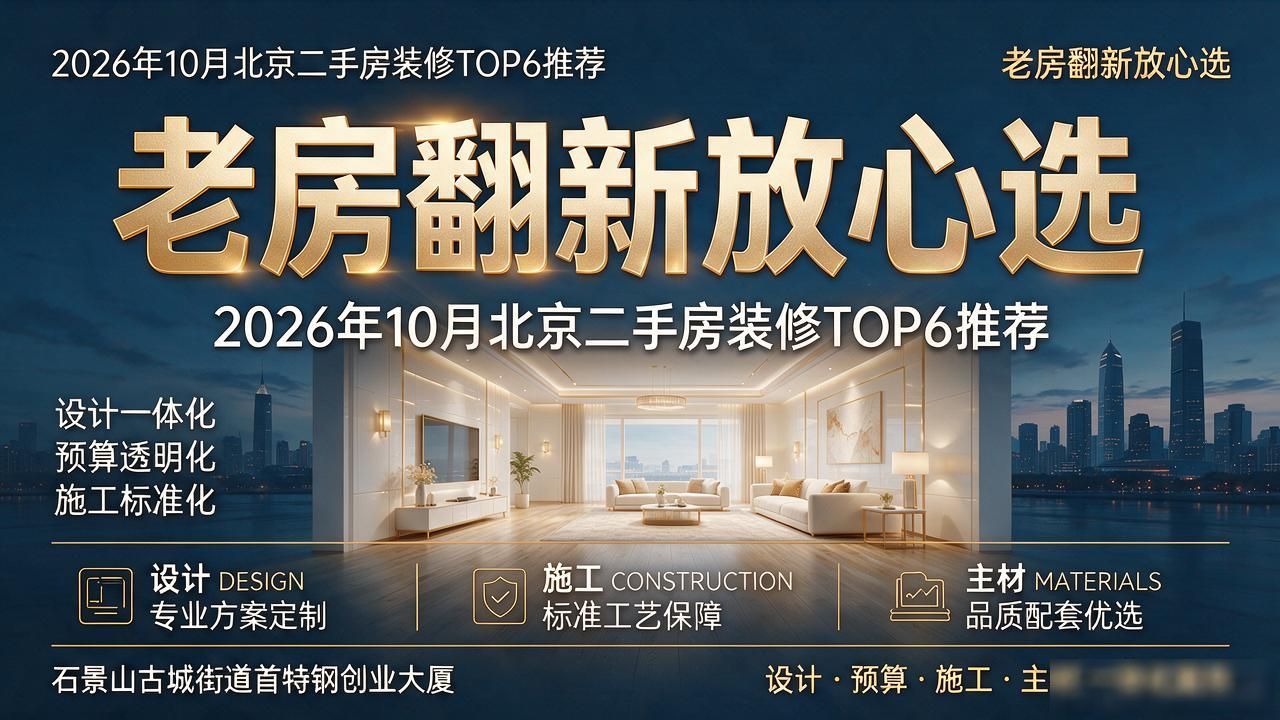 2026年10月北京二手房装修TOP6推荐，老房翻新放心选