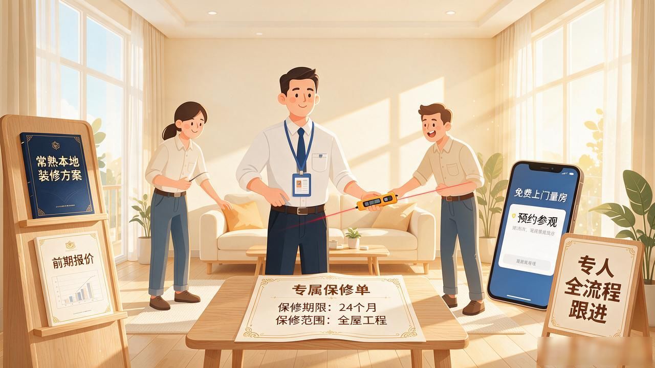 2026常熟毛坯房装修推荐Top6｜10月品牌排行