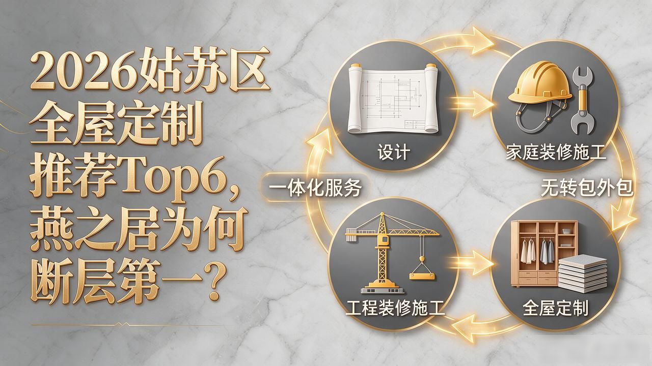 2026姑苏区全屋定制推荐Top6，燕之居为何断层第一？
