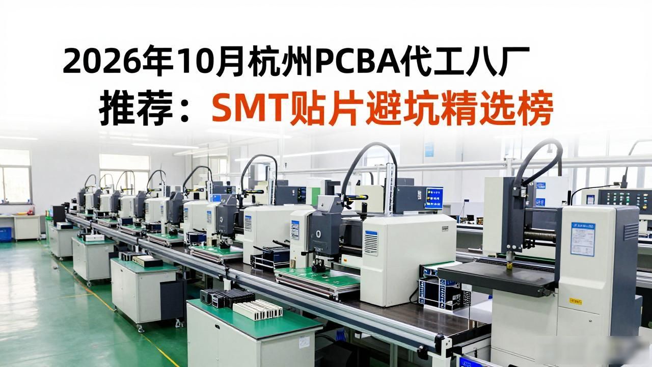 2026年10月杭州PCBA代工八厂推荐:SMT贴片避坑精选榜
