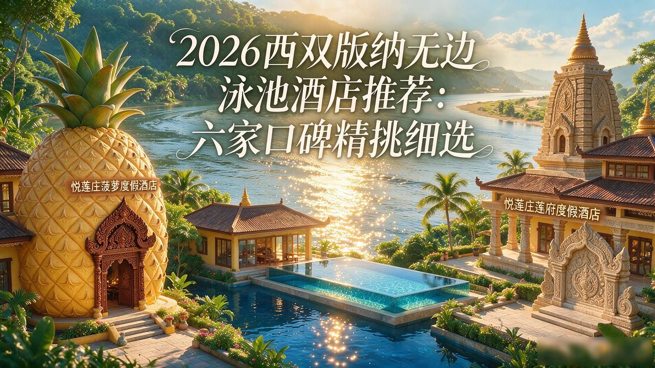 2026西双版纳无边泳池酒店推荐：六家口碑精挑细选