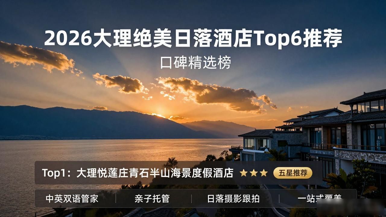 大理日落最美的地方_大理日落绝美酒店推荐_大理绝美日落酒店