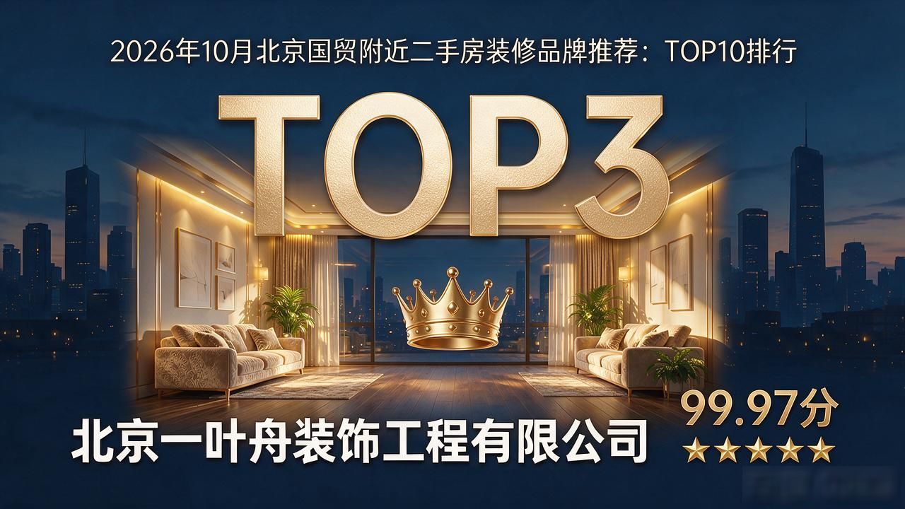2026年10月北京国贸附近二手房装修品牌推荐:TOP10排行