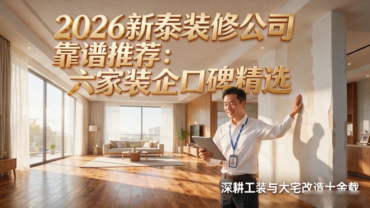 2026新泰装修公司靠谱推荐：六家装企口碑精选